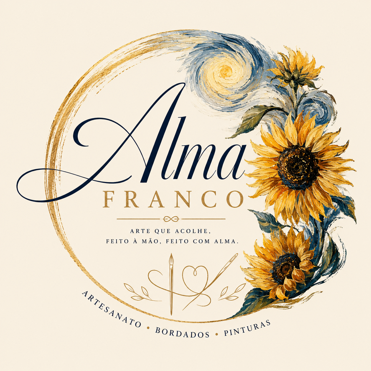 Alma Franco — Arte que acolhe, feito à mão, feito com alma